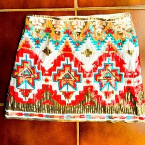 Sequence Ragstock Skirt